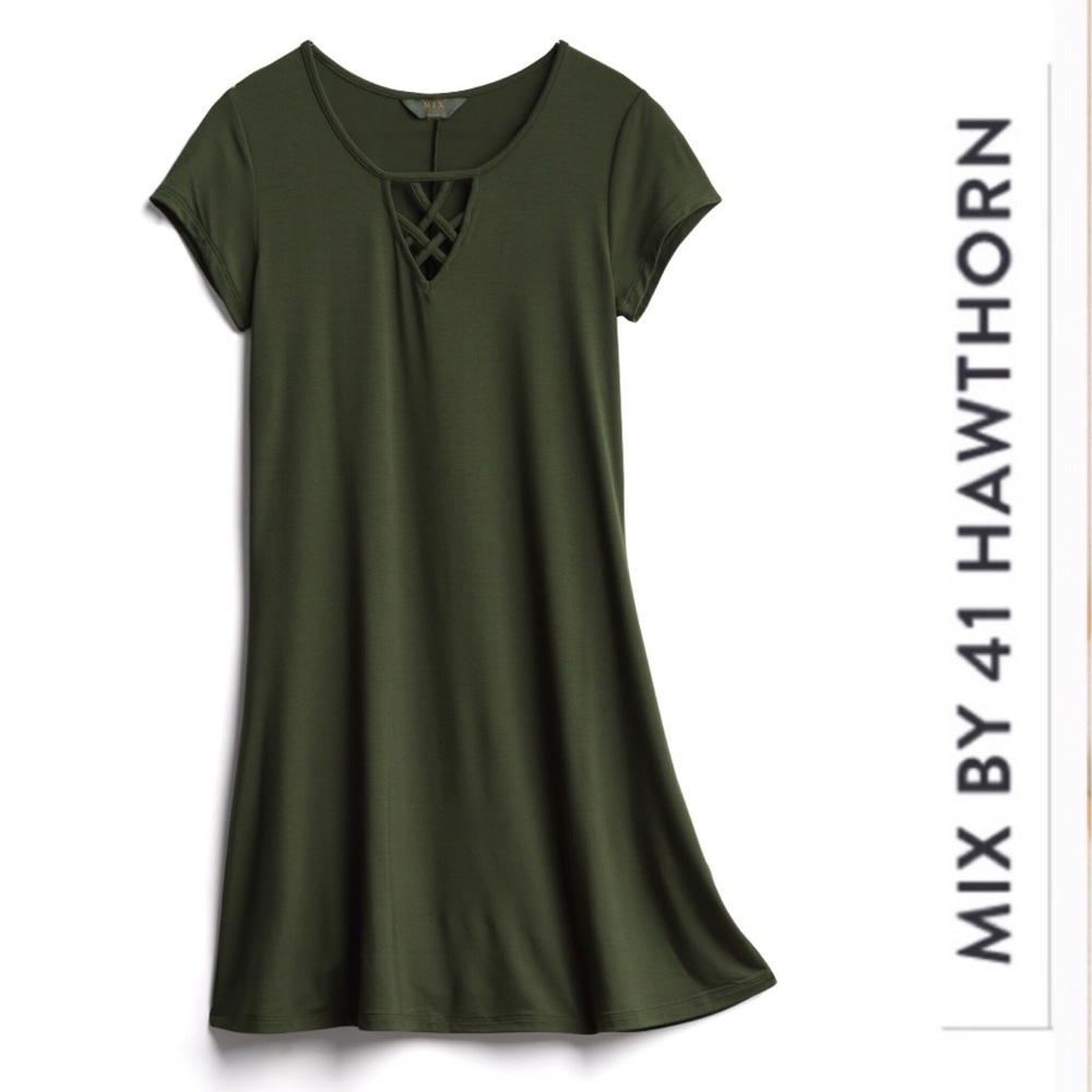 NWT Soft Green T-shirt dress